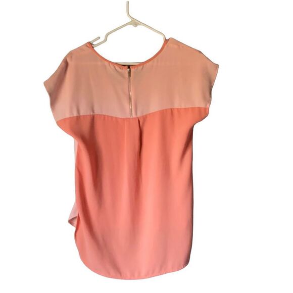 Calvin Klein Pink and Orange Blouse - Picture 2 of 10